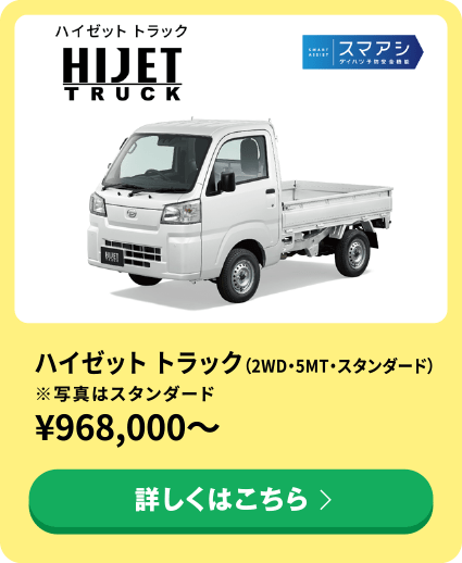 ハイゼット トラック（2WD・5MT・スタンダード）